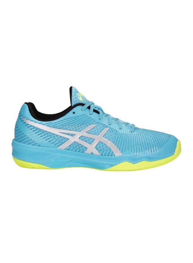 ASICS Volley Elite blauw volleybalschoenen dames (B751N-400) - outletsportschoenen.nl