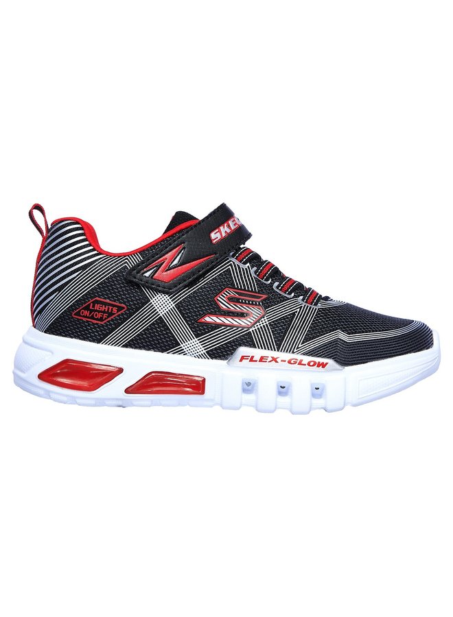 Flex-Glow grijs rood sneakers baby's