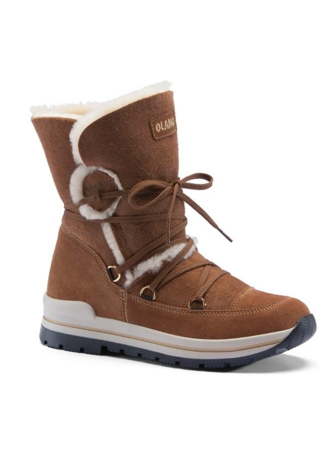 Olang Tanya Cuoio bruin snowboots dames