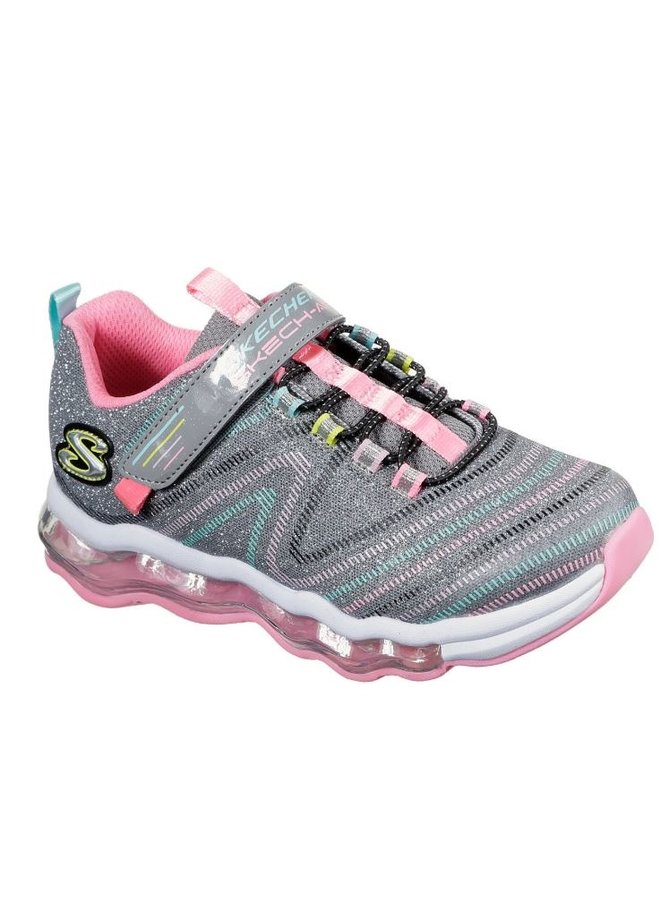 Skechers Skech-Air Wavelength grijs sneakers meisjes