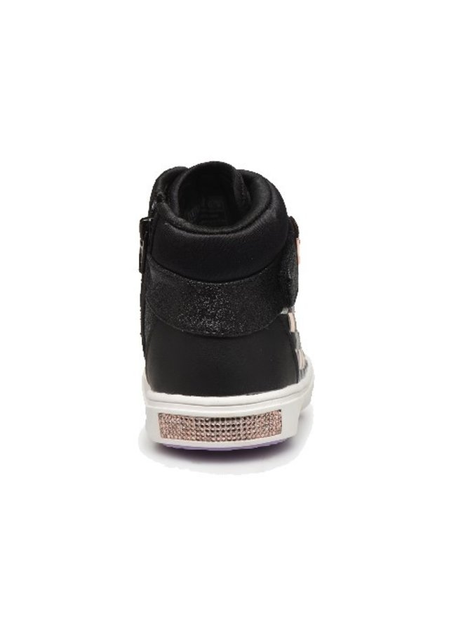 Skechers Shoutouts Glitz zwart sneakers meisjes