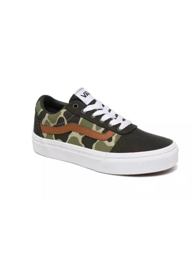 Vans YT ward forest groen sneakers kids