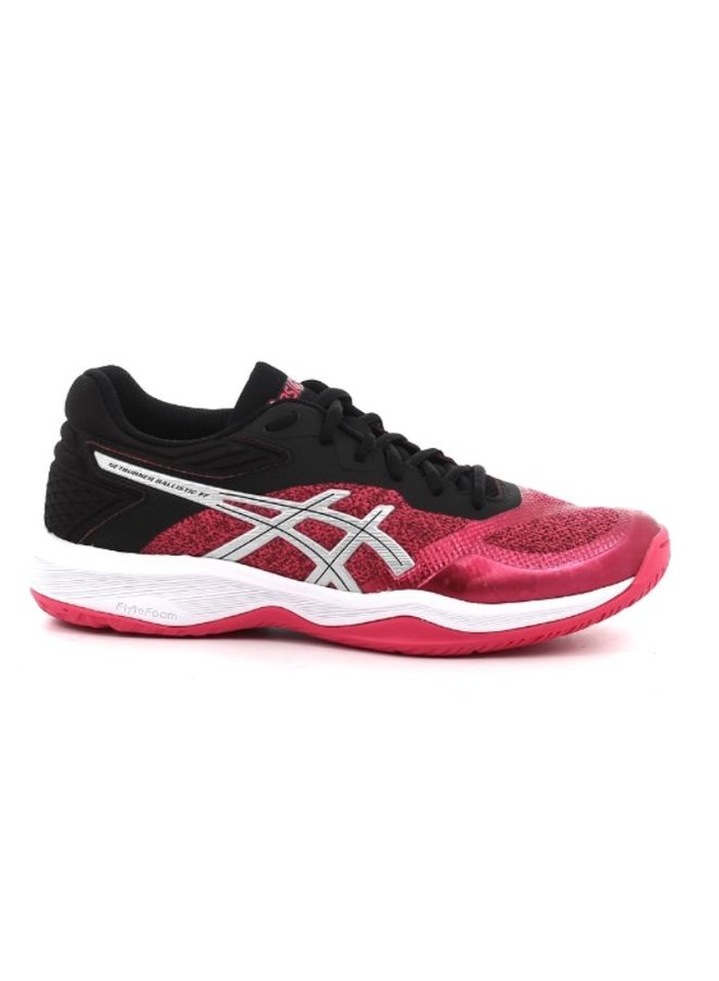 ASICS Gel Netburner Ballistic FF roze zwart volleybalschoenen dames