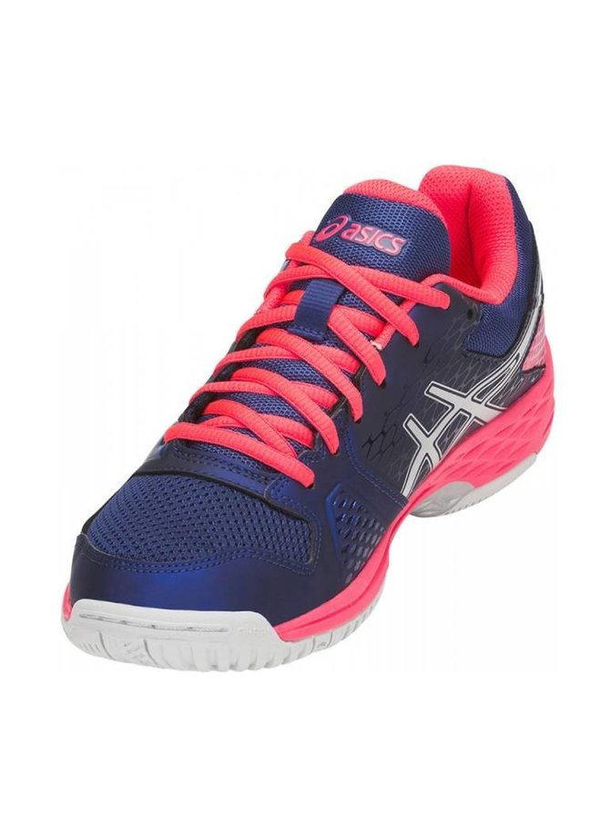 oogopslag emmer tofu ASICS Gel Domain 4 blauw roze handbalschoenen dames (E659Y-400) -  outletsportschoenen.nl