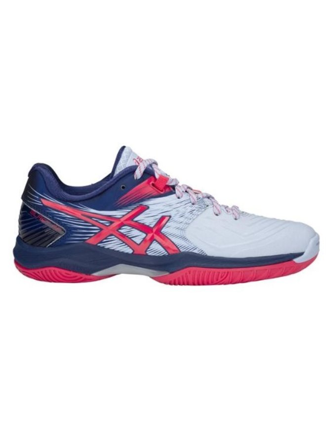 ASICS Blast FF wit rood handbalschoenen dames