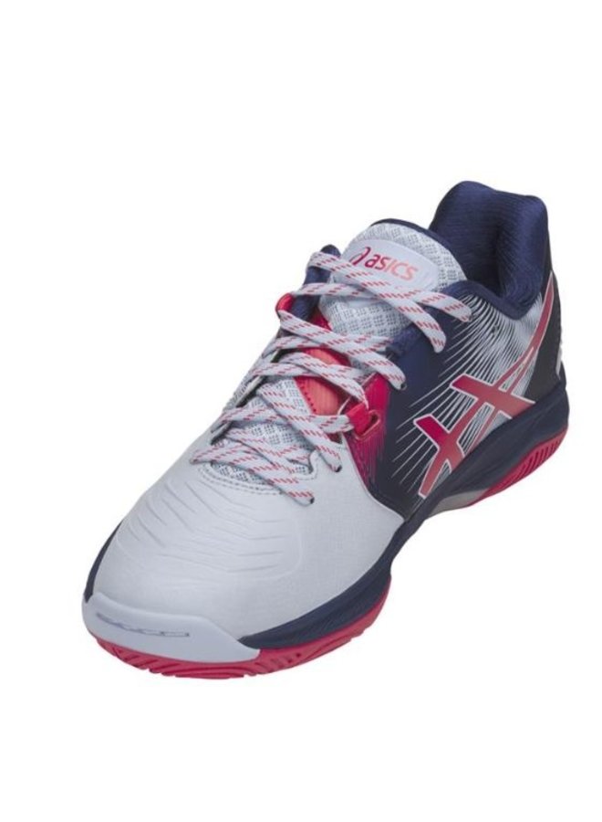 ASICS Blast FF wit rood handbalschoenen dames