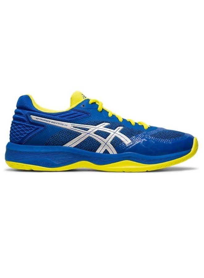 ASICS Gel Netburner Ballistic FF blauw geel volleybalschoenen heren