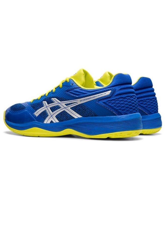 ASICS Gel Netburner Ballistic FF blauw geel volleybalschoenen heren