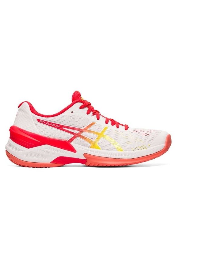 ASICS Sky Elite FF wit rood volleybalschoenen dames