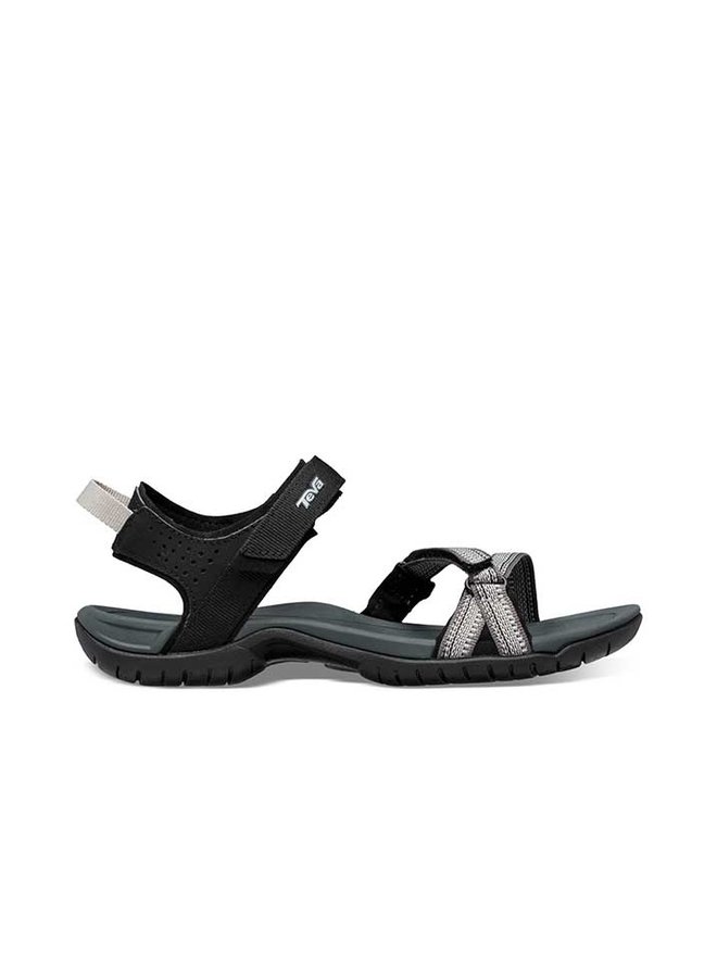 Verra Antiguous  zwart sandalen dames
