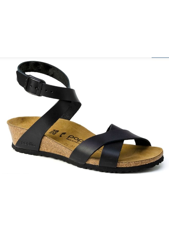 Papillio Lola zwart narrow sandalen dames (1013160) - outletsportschoenen.nl