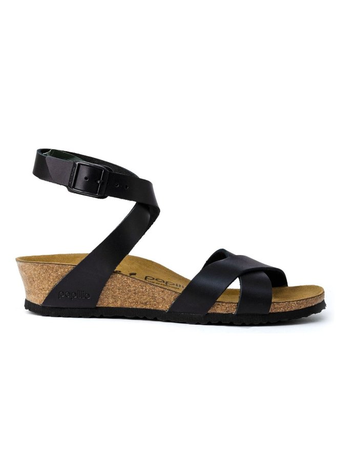 Papillio Lola zwart narrow sandalen dames