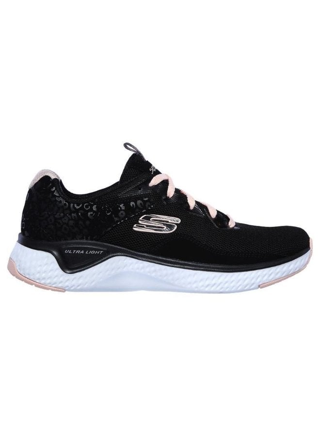 Skechers Solar Fuse Radiant Sun z.wart sneakers dames