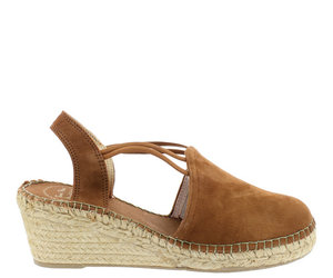 Toni Pons Tremp suede cognac espadrilles outletsportschoenen