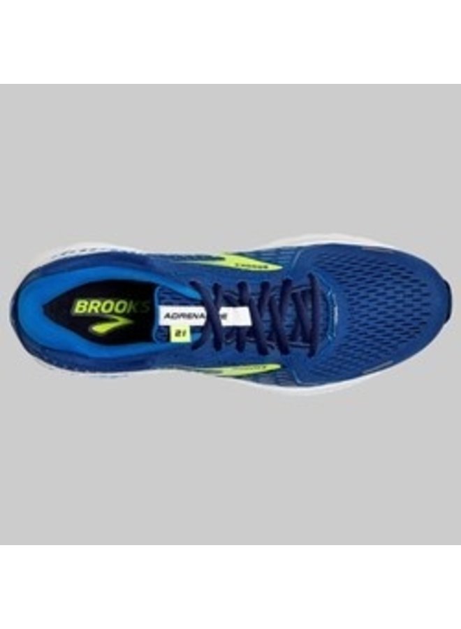 Brooks Adrenaline GTS 21 blauw hardloopschoenen heren