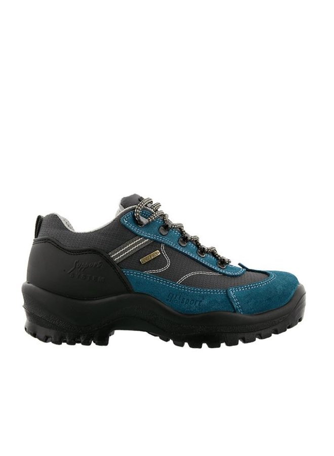 Grisport Torino Low azuurblauw wandelschoenen dames