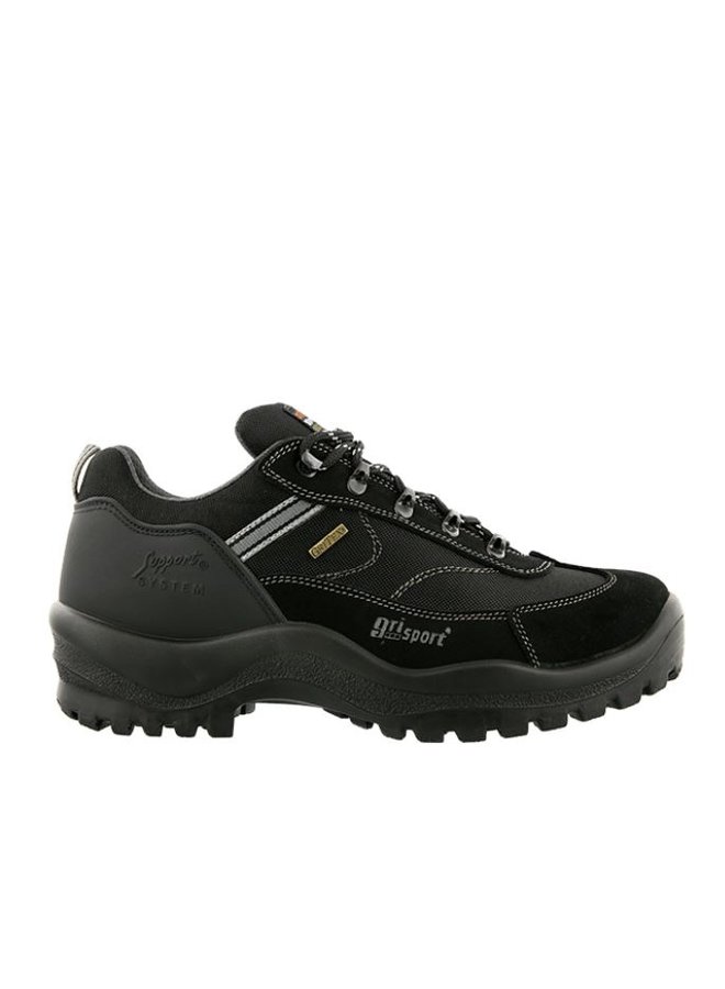 Grisport Torino Low zwart wandelschoenen dames uni