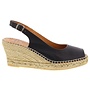 Toni Pons Croacia zwart leren espadrilles dames