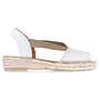 Toni Pons Etna wit leren espadrilles dames