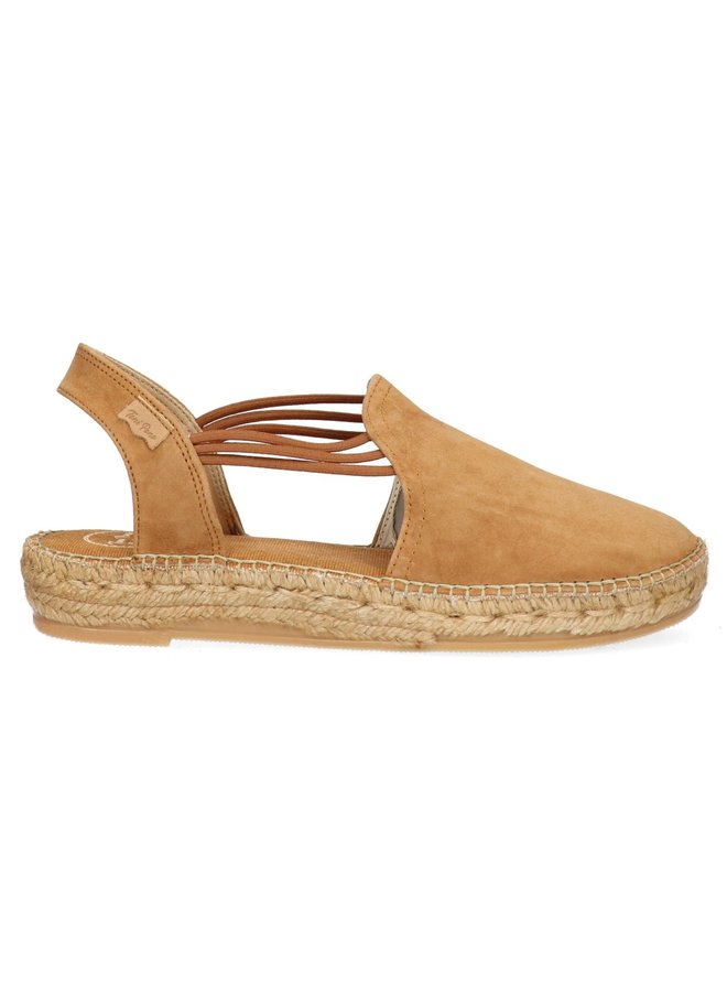 Nuria bruin espadrilles dames