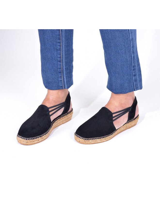 Toni Pons Nuria  zwart espadrilles dames (s)