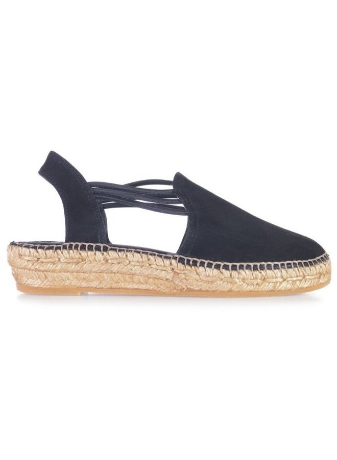 Nuria zwart espadrilles dames