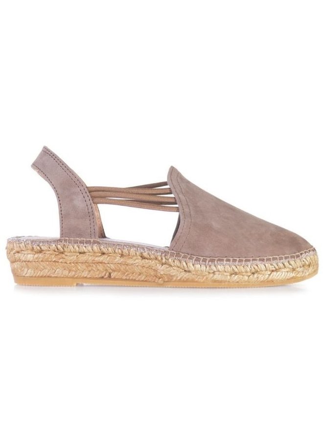 Nuria taupe espadrilles dames