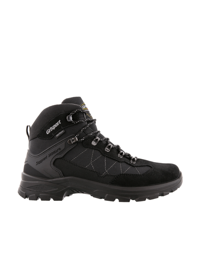 Grisport Scout Mid zwart wandelschoenen uni