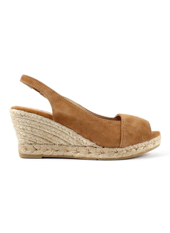 Toni Monza-A bruin espadrilles dames -