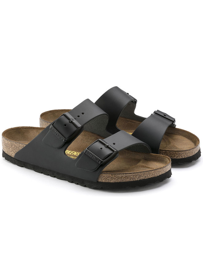 Birkenstock Arizona zwart natuurleer regular uni