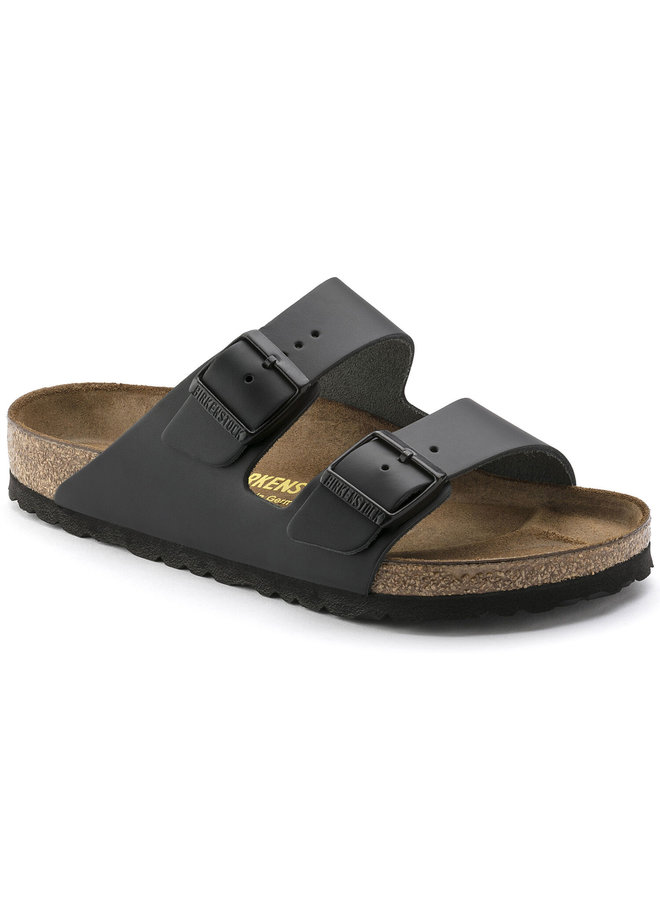 Birkenstock Arizona zwart natuurleer regular uni