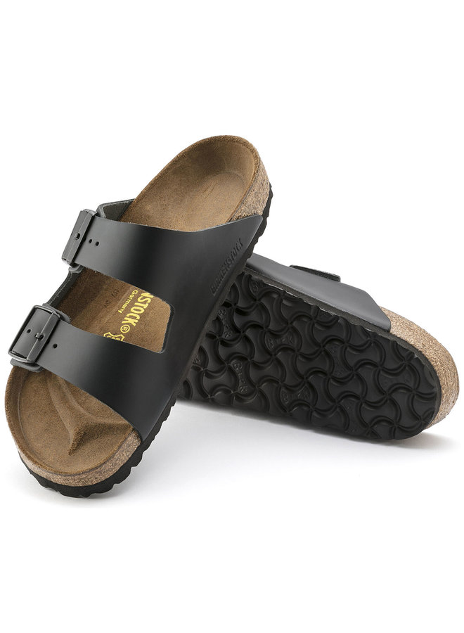 Birkenstock Arizona zwart natuurleer regular uni