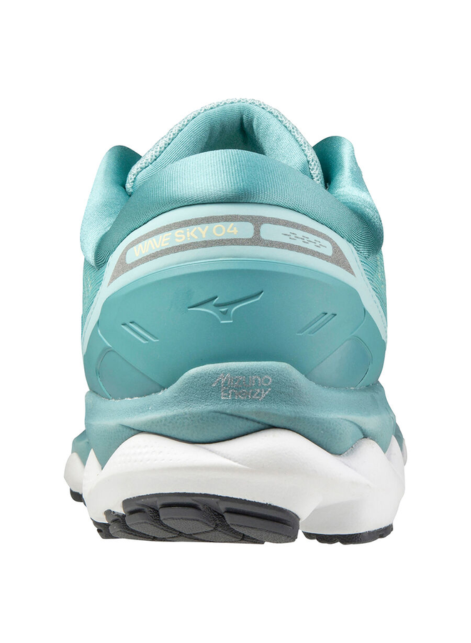 Mizuno Wave Sky 4 blauw hardloopschoenen dames