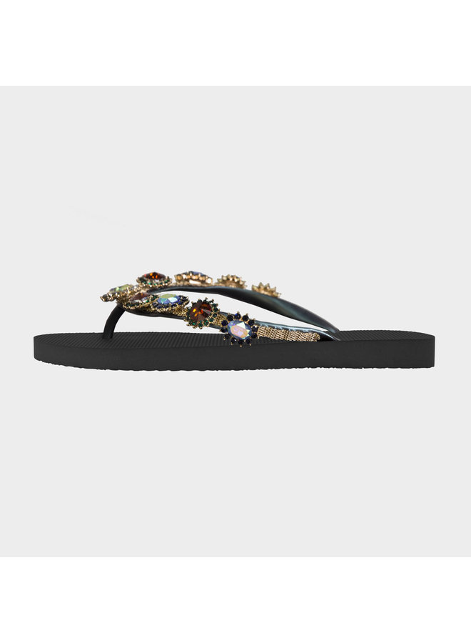 Uzurii Monroe zwart slippers dames