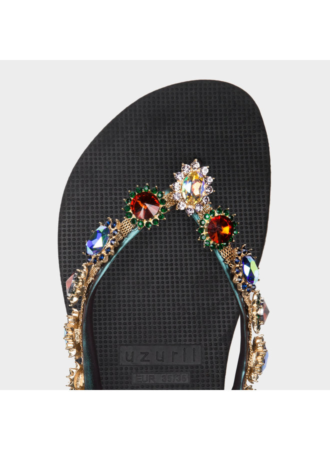 Uzurii Monroe zwart slippers dames