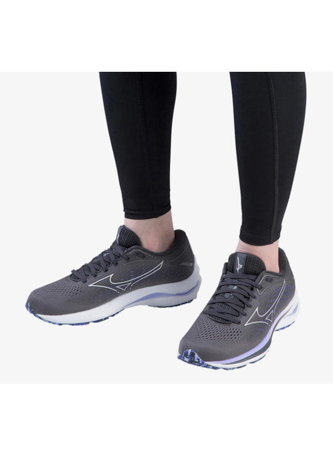 Mizuno Wave Rider 25 zwart hardloopschoenen dames