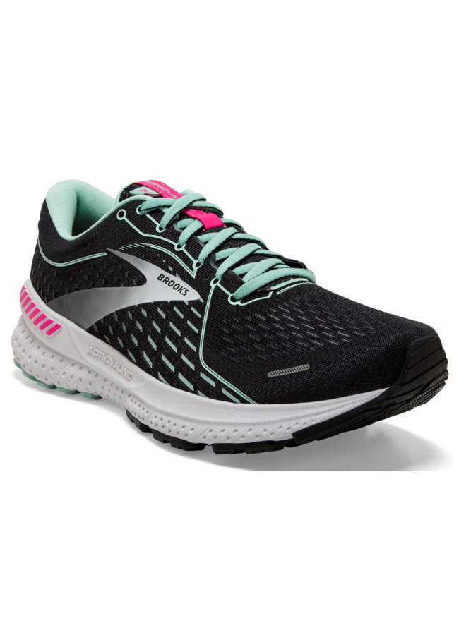 Brooks Adrenaline GTS 21 zwart hardloopschoenen dames