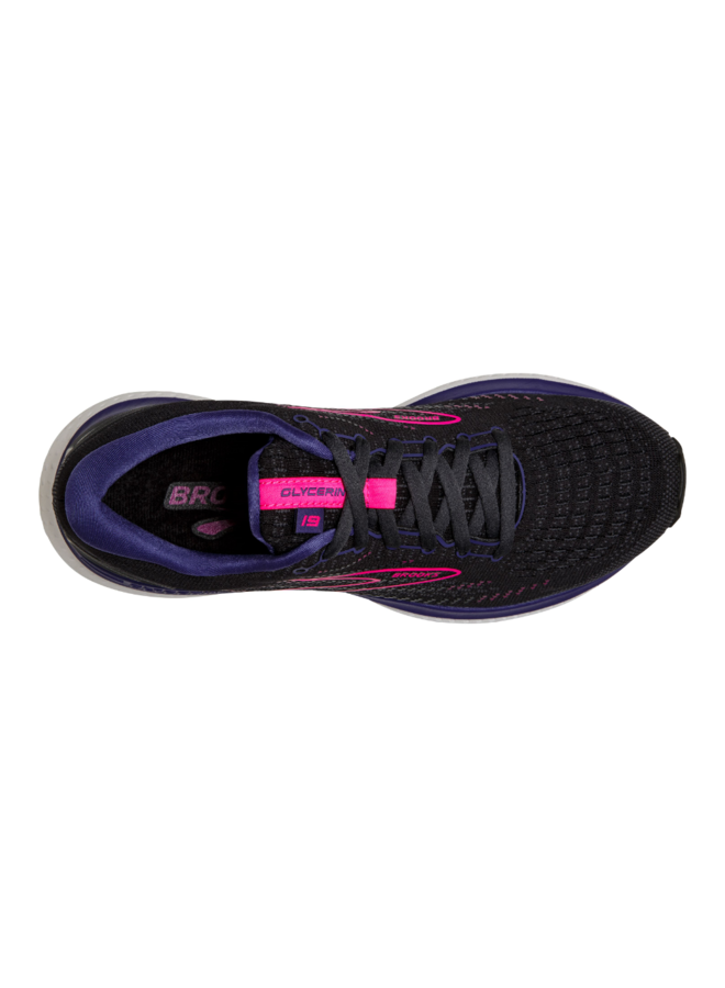 Brooks Glycerin 19 zwart hardloopschoenen dames