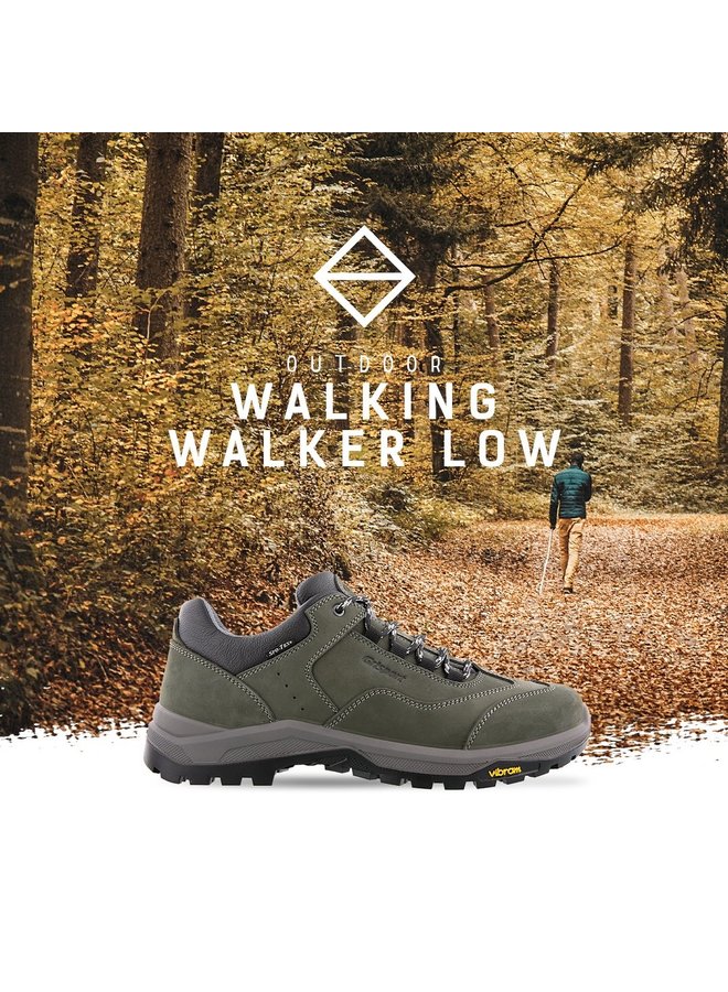 Grisport Walker Low grijs wandelschoenen uni