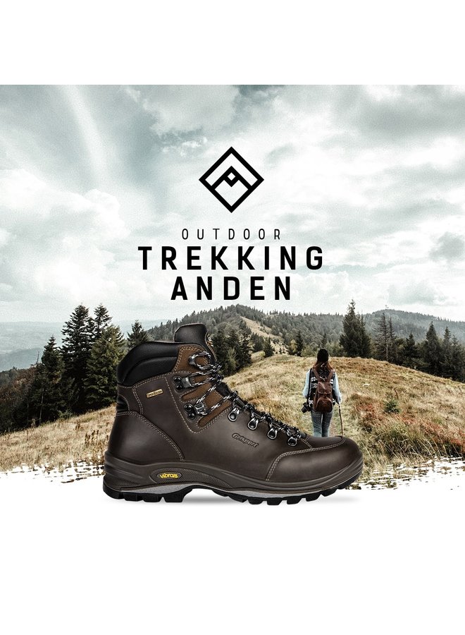 Grisport Anden Mid zwart wandelschoenen uni (s)