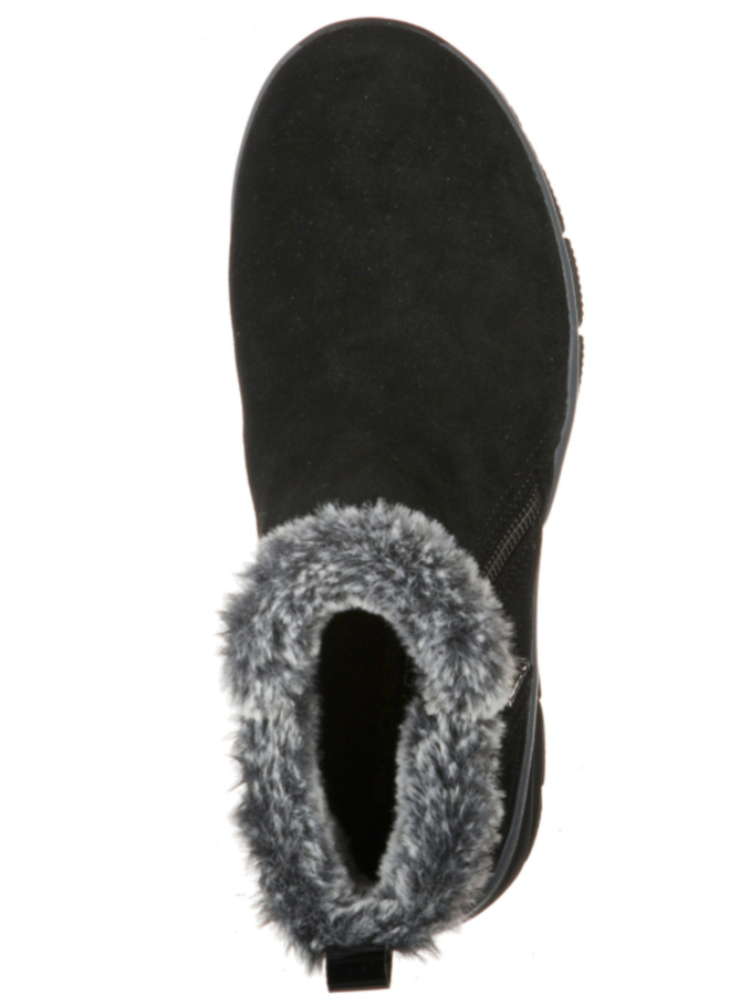 Skechers Easy going zwart winterlaarzen dames