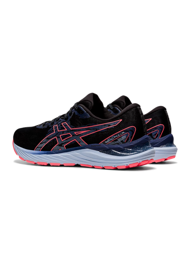 ASICS Gel Cumulus 23 zwart roze hardloopschoenen dames