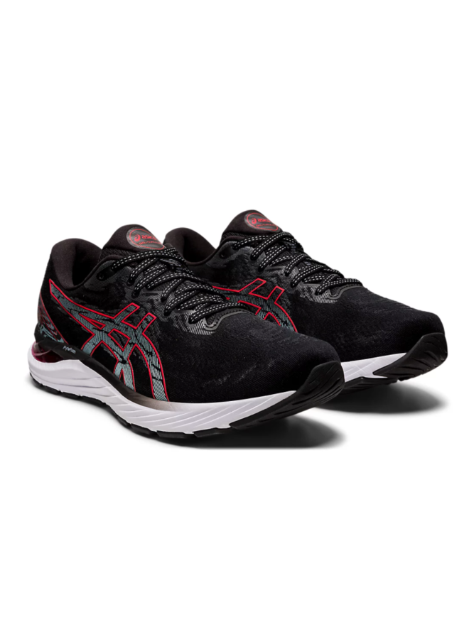 ASICS Gel Cumulus 23 zwart rood hardloopschoenen heren