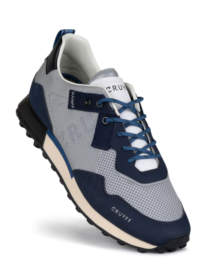 Superbia grijs blauw sneakers heren