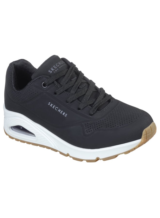 Skechers Uno zwart wit sneakers dames