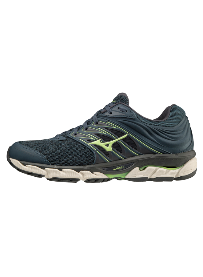 Mizuno Wave Paradox 5 blauw geel hardloopschoenen heren