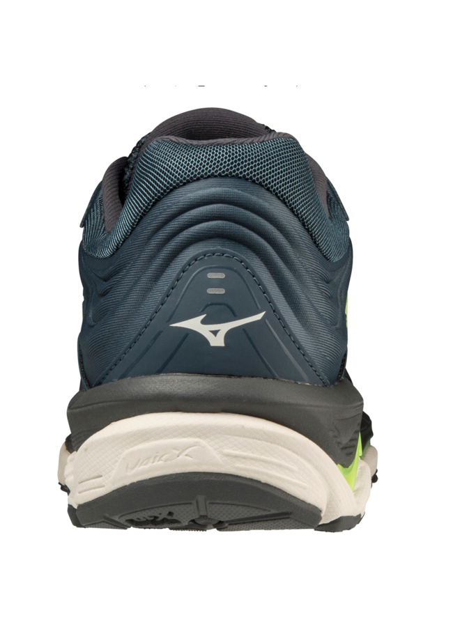 Mizuno Wave Paradox 5 blauw geel hardloopschoenen heren