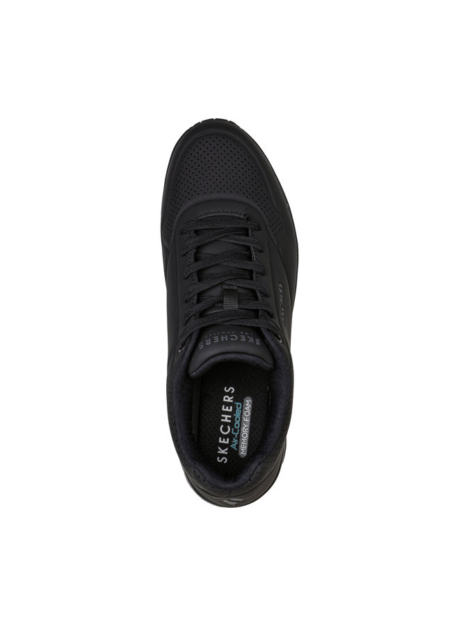 Skechers Uno Stand on Air zwart sneakers heren