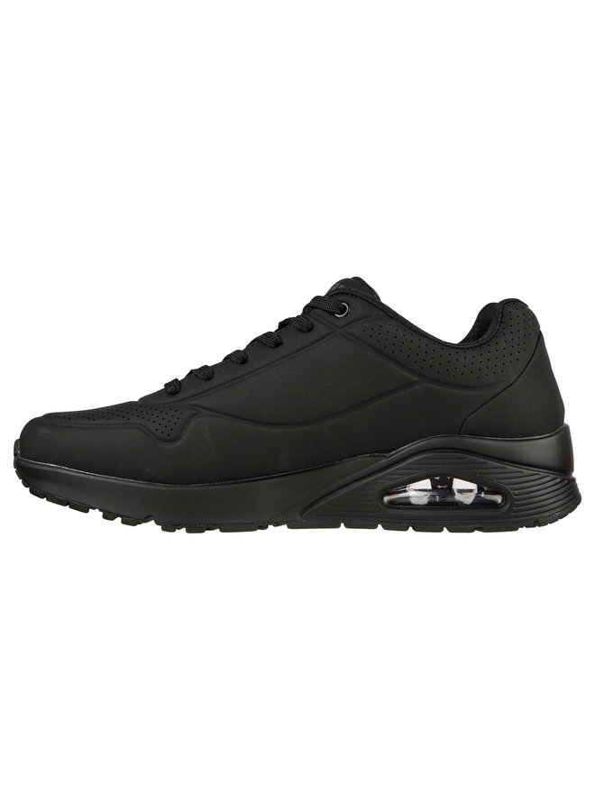 Skechers Uno Stand on Air zwart sneakers heren
