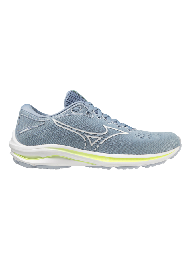 Mizuno Wave Rider 25 grijs hardloopschoenen dames